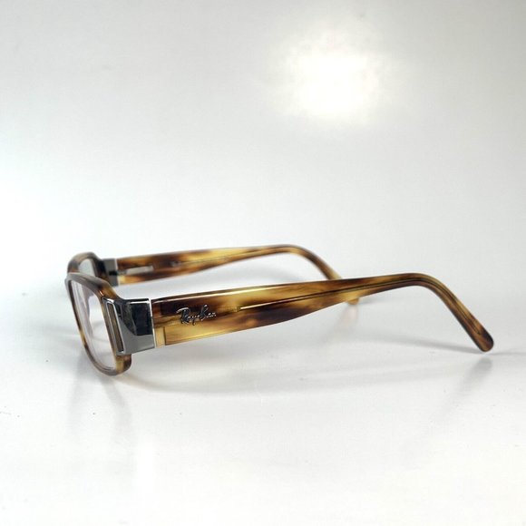 Ray-Ban RB5051 2144 Eyeglasses Frames Havana Tortoise Gunmetal Gray 51-16-135 - Picture 4 of 7